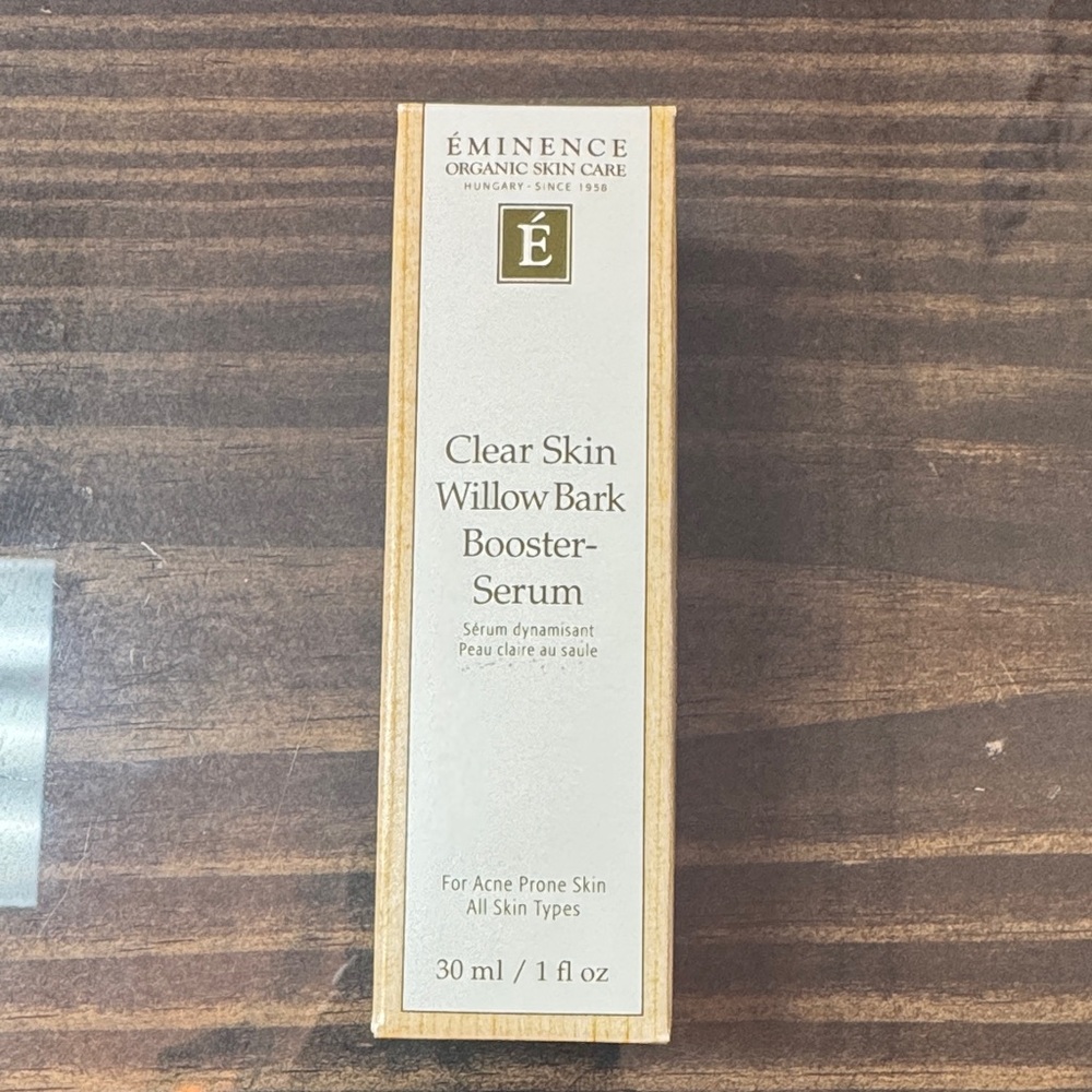 Éminence Organic Clear Skin Willow Bark Booster-Serum - Cream